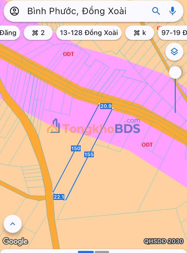 Bán Đất Vườn 3600m² Đường Nhựa Bình Long - Tiềm Năng Sinh Lời Cao