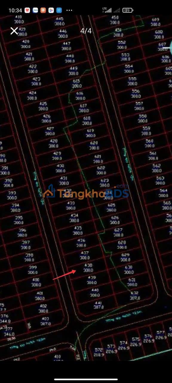 Đất phường Tân Lập Thái Nguyên 300m² 4 tỷ - Sổ đỏ chính chủ