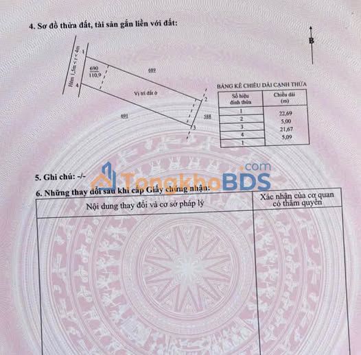 Bán đất Tam An, Long Điền 110m² giá chỉ 6xx triệu - Sổ đỏ thổ cư sẵn sàng