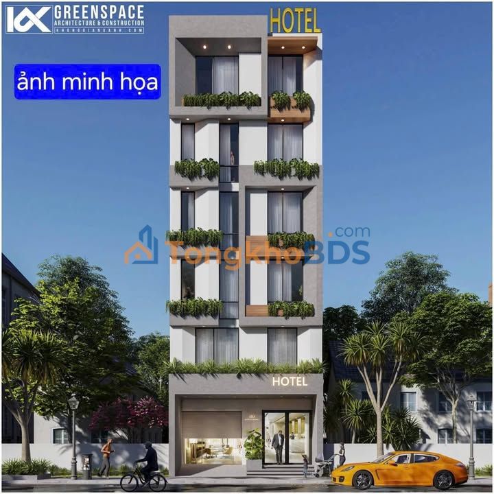 Bán Khách Sạn 6 Tầng Mặt Tiền Nguyễn Trãi, TP. Bắc Ninh - 202m², 30 Tỷ