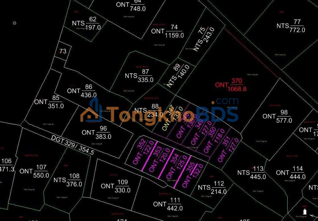 Đất nền Trí Quả, Thuận Thành, Bắc Ninh - 133m², Giá Đầu Tư 1.6 Tỷ