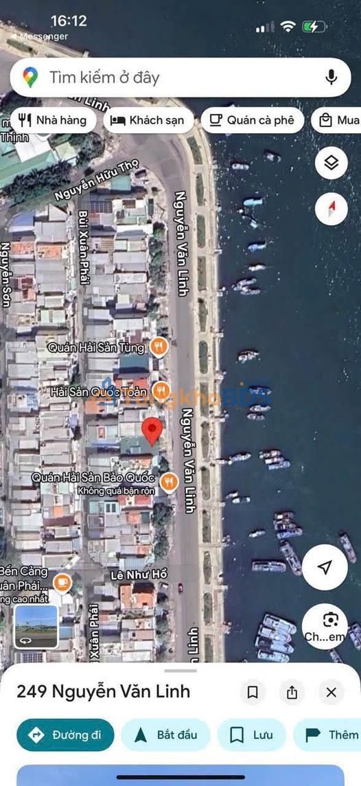 Đất TĐC Hòn Rớ 70m² - Mặt tiền Nguyễn Văn Linh, View Biển Nha Trang