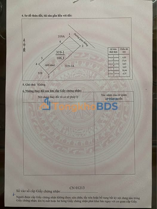 Đất Nền 106m² Phú Hộ, Phú Thọ - Giá 6 Tỷ Nhỏ, Sổ Đỏ Sẵn