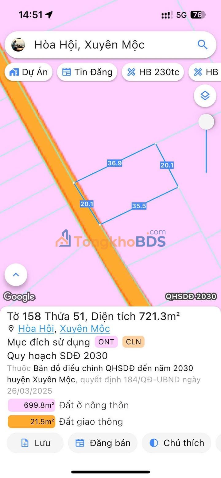 Đất Củ Chi 720m² Sổ Hồng Riêng - Giá 2 Tỷ Vị Trí Đắc Địa