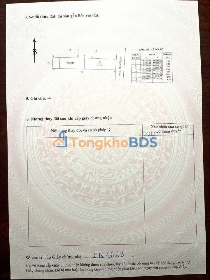 Đất nền Bình Chánh 154m² mặt tiền nhựa - Sổ đỏ, giá 1.25 tỷ