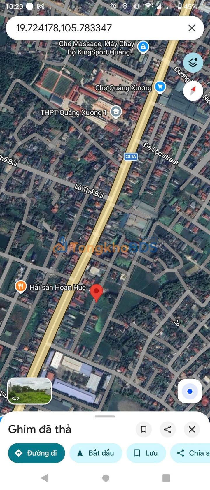 Đất Nền Quảng Xương 100m² - Trung Tâm Thị Trấn, Giá Đầu Tư 1.3 Tỷ