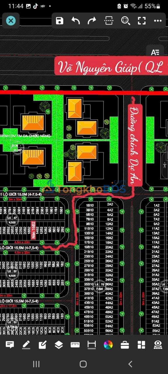 Đất nền Cái Răng 90m² 2 tỷ - Sổ đỏ chính chủ