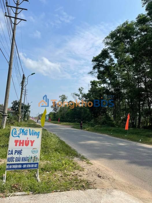 Đất Mặt Tiền 200m² Đường 36m Thuỷ Lương, Huế - Kinh Doanh/Kho Xưởng Giá 2.8 Tỷ