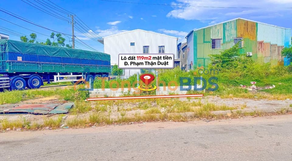 Đất Mặt Tiền Phạm Thận Duật Huế 119m² - Giá Đầu Tư 2.39 Tỷ