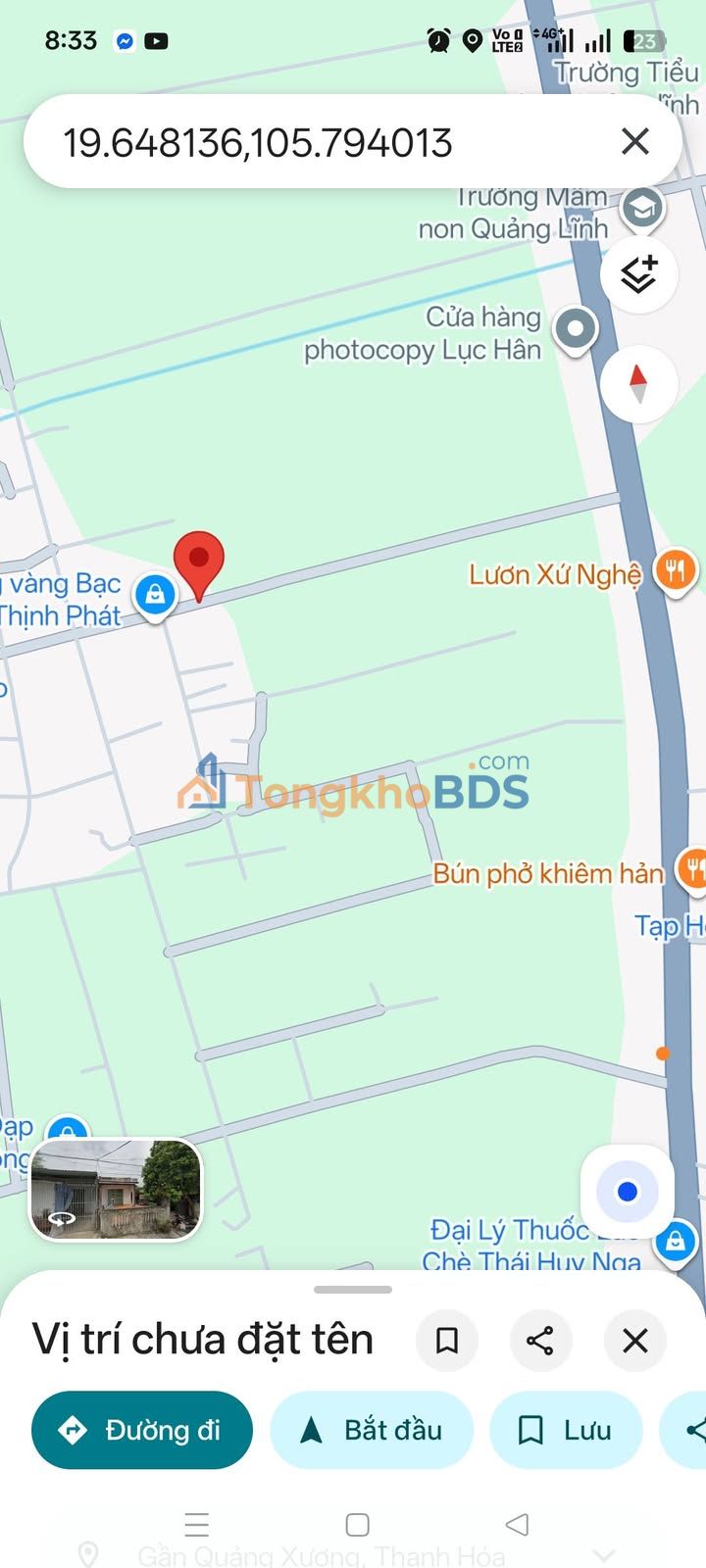 Đất nền 100m² Quảng Khê, Thanh Hóa - Sổ đỏ sẵn sàng, giá chỉ từ 6xx triệu