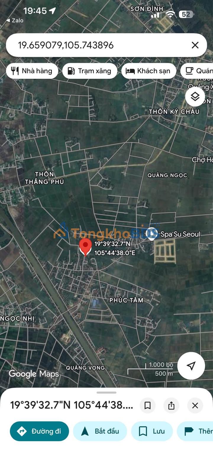 Đất nền Quảng Xương 325m² - Giá đầu tư chỉ từ 3.x tỷ