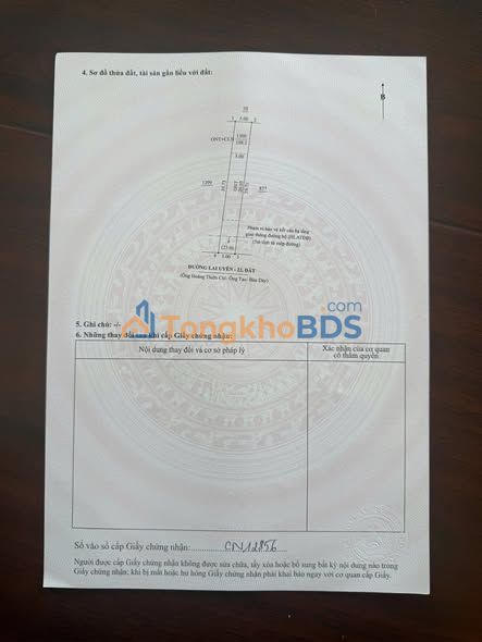 Đất Nền Bàu Bàng 195m² - Sổ Sẵn, Gần Chợ Lai Uyên