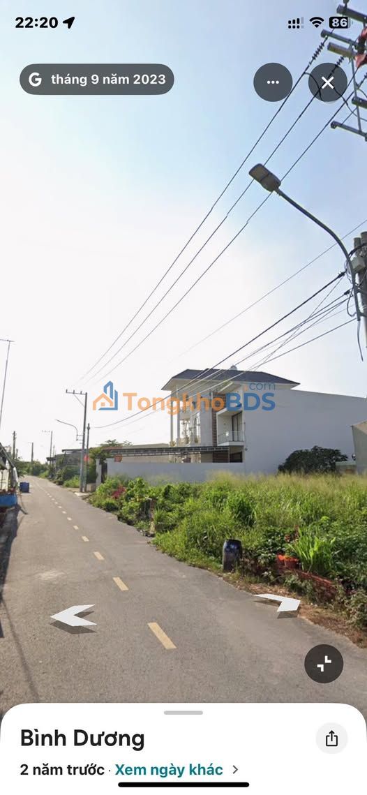 Đất Nền Mặt Tiền Đường 93, Bàu Bàng, Bình Dương - 165m² Sổ Hồng