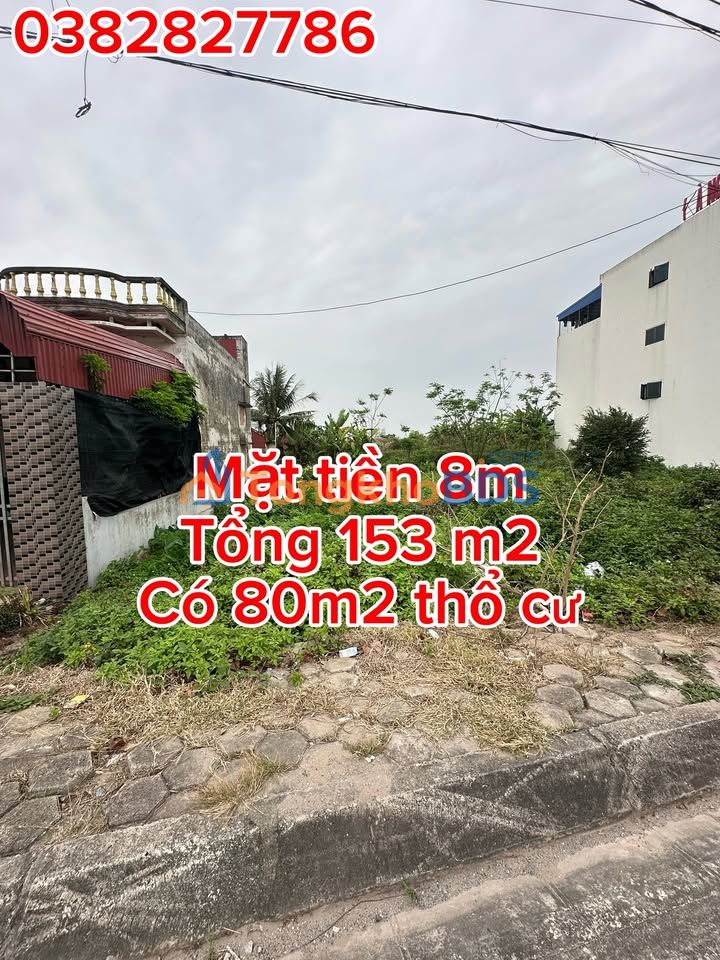 Đất nền 153m² Đường 489 Giao Thủy - Sổ đỏ chính chủ