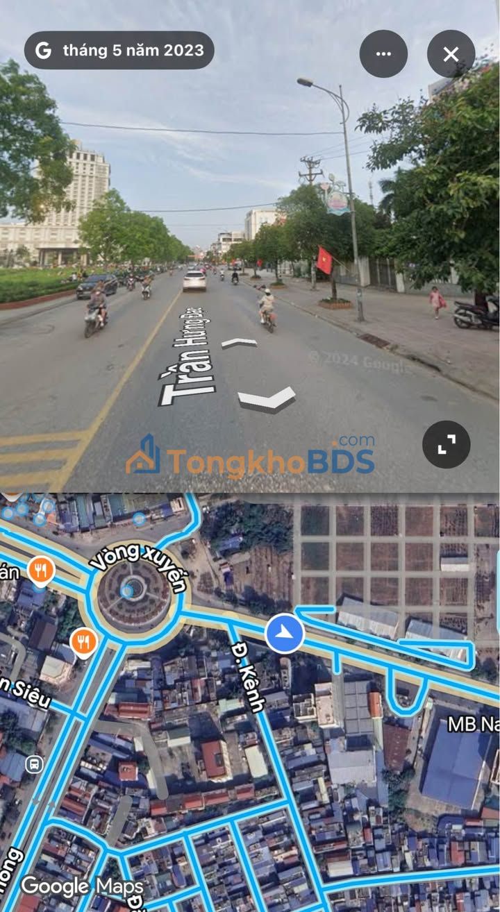 Nhà Mặt Tiền Trần Hưng Đạo, Nam Định 60m² - Giá Đầu Tư Hấp Dẫn