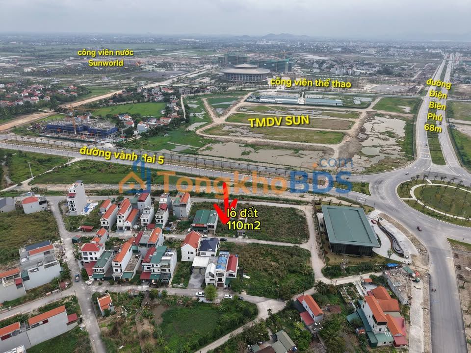 Đất đấu giá 110m² Phủ Lý - Sát Sun Hà Nam, Vành đai 5 - Giá chỉ 4x triệu/m²