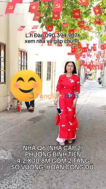 Nhà 2 Tầng 45m² Sổ Hồng Vuông Vắn - P1, Q6 - 5.7 Tỷ