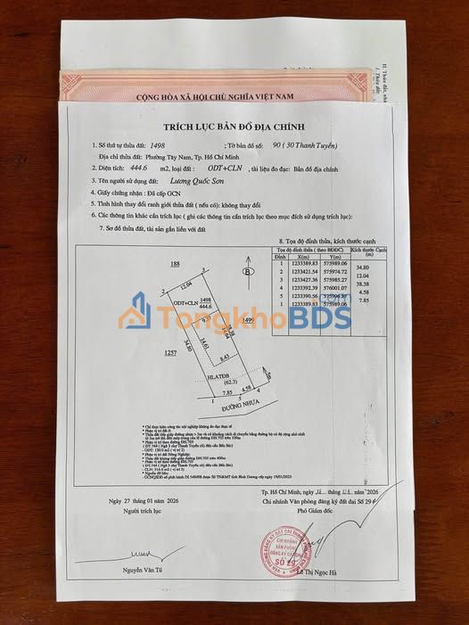 Nhà Phường An Tây, Bến Cát - 456m² Gần Chợ Bến Xúc, Giá 2.4 Tỷ