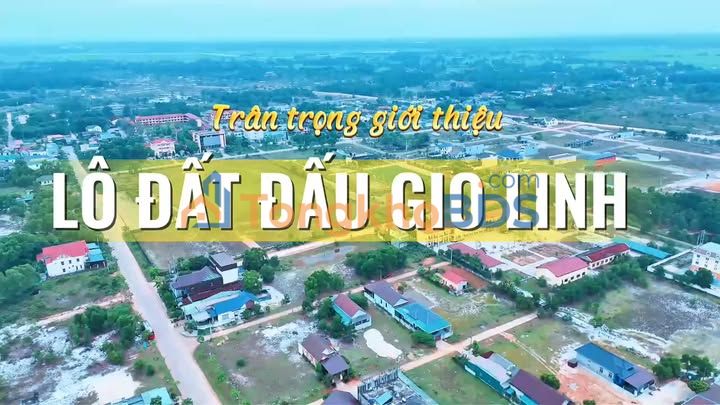 Đất nền Gio Linh 275m² 1.2 tỷ - Pháp lý rõ ràng