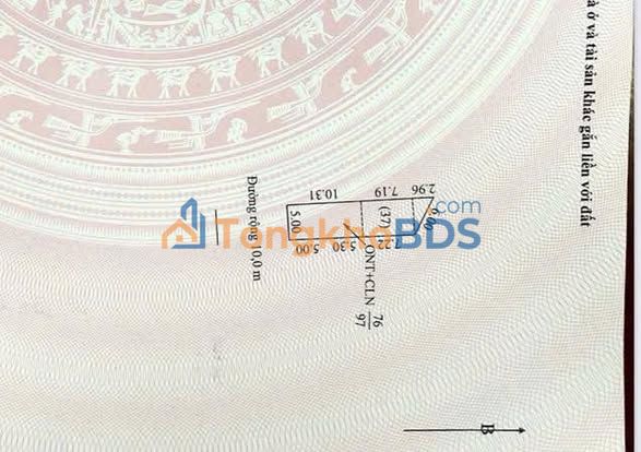 Bán Đất Thổ Cư 97m² Mặt Tiền Lê Lợi, TP Chí Linh - Giá 999 Triệu