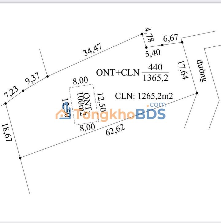 Đất Đồng Tâm Yên Thế 1365m² 700tr - Đường ô tô