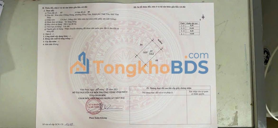 Đất Vĩnh Yên 124m² - Cạnh Hồ, Gần Viện 109 - Xây Biệt Thự Sang Trọng