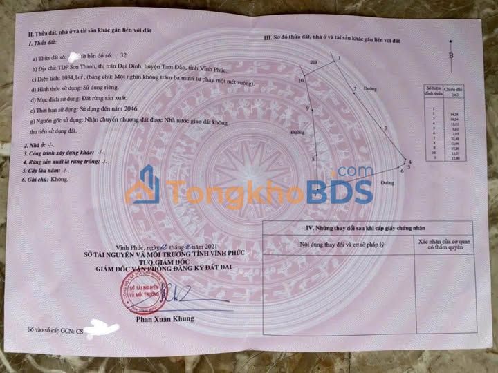 Đất Rừng 1000m² 3 Mặt Tiền Tại Đại Đình - Tiềm Năng Đầu Tư Vượt Trội