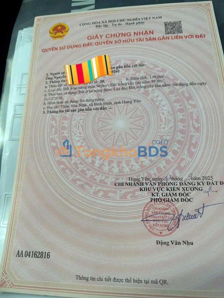 Nhà Mặt Đường Huyện Thái Thụy 139m² Giá 1.x Tỷ - Kinh Doanh Sầm Uất