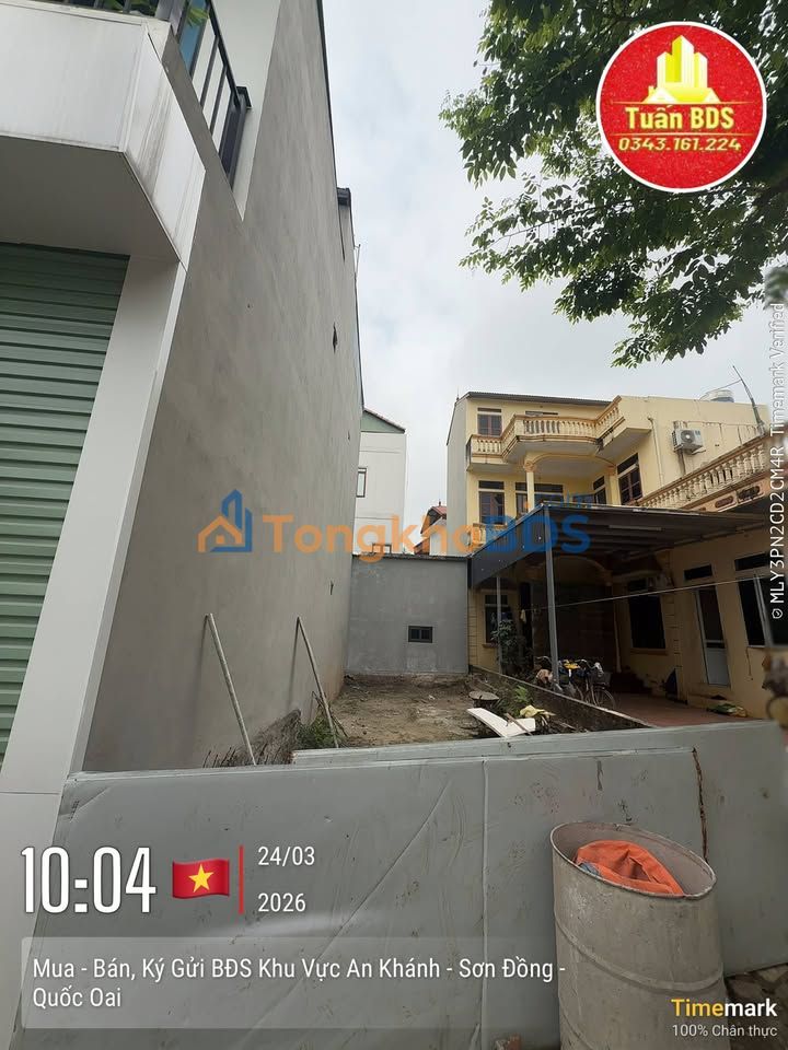 Đất nền An Thượng 46m² - Ô tô tải vào tận đất, giá đầu tư