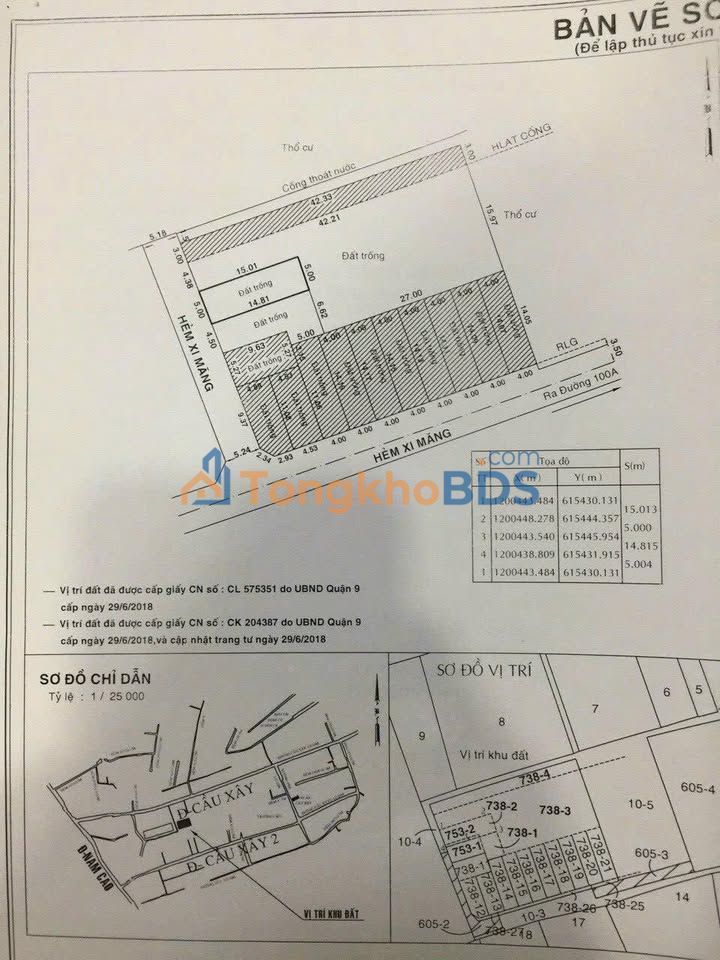 Đất nền Thủ Đức 142m² giá 8.85 tỷ - Sổ đỏ chính chủ
