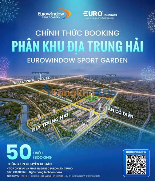Townhouse Địa Trung Hải Golden Townhouse Vinh - 120m² Kinh doanh & An cư