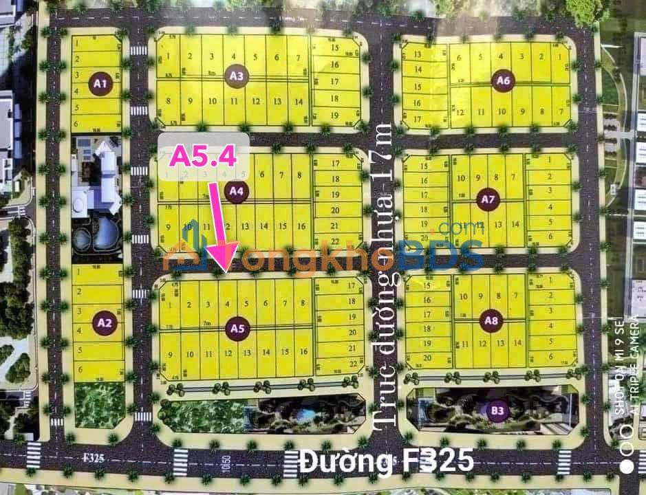 Đất nền F325 Bắc Lý 126m2 2.1 tỷ - Đất thổ cư 100% an cư