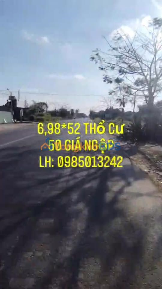 Đất nền mặt tiền QLộ 1A Đại Tâm, Sóc Trăng - 362.9m² thổ cư, giá tốt