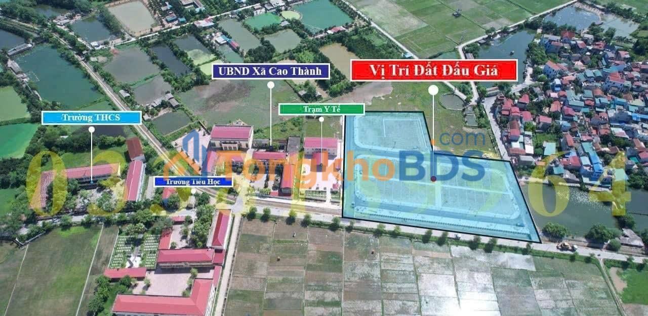 Đất Đấu Giá Cao Thành Mỹ Hào - 114m² Sổ Đỏ Vuông Vắn - Giá Tốt Đầu Tư