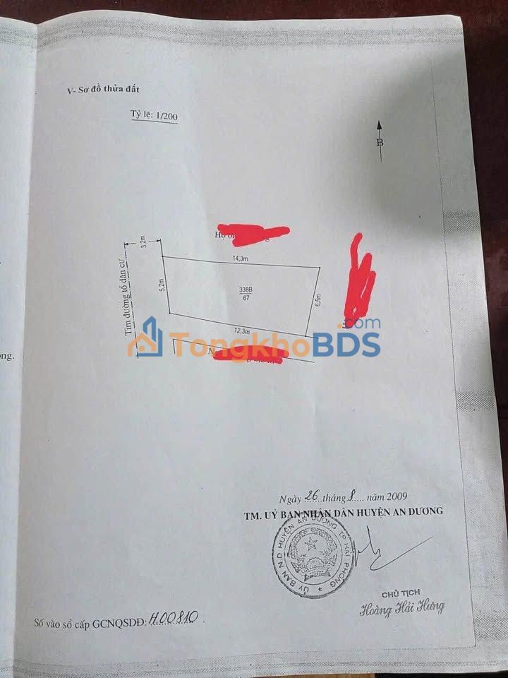 Bán Đất Lô Góc 67m² An Dương, Hải Phòng - Tặng Nhà Cấp 4