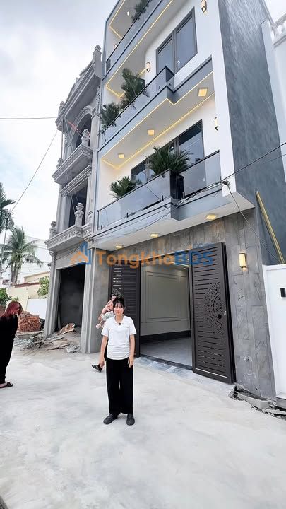 Nha Dao Yeu An Duong 60m2 full noi that, oto vao tan nha