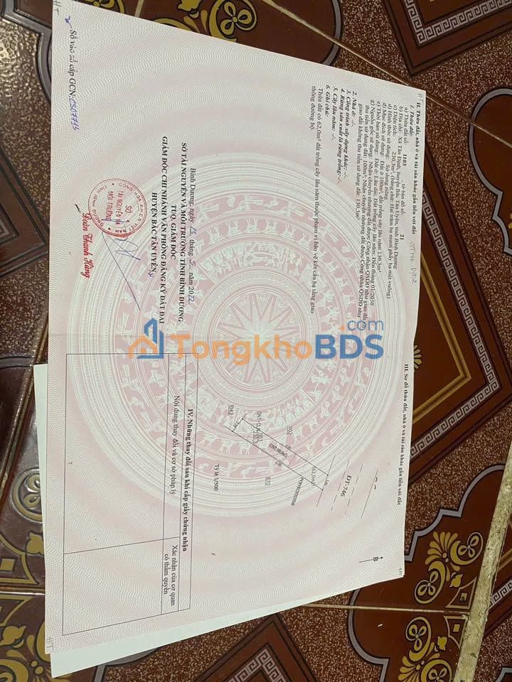 Đất Mặt Tiền ĐT 746 Tân Uyên, Bình Dương - 230m² Thổ Cư, Kinh Doanh Tốt