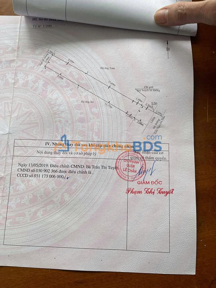 Nhà Mặt Tiền Kinh Doanh Trần Nguyên Hãn - 65m² - Giá Dưới 11 Tỷ