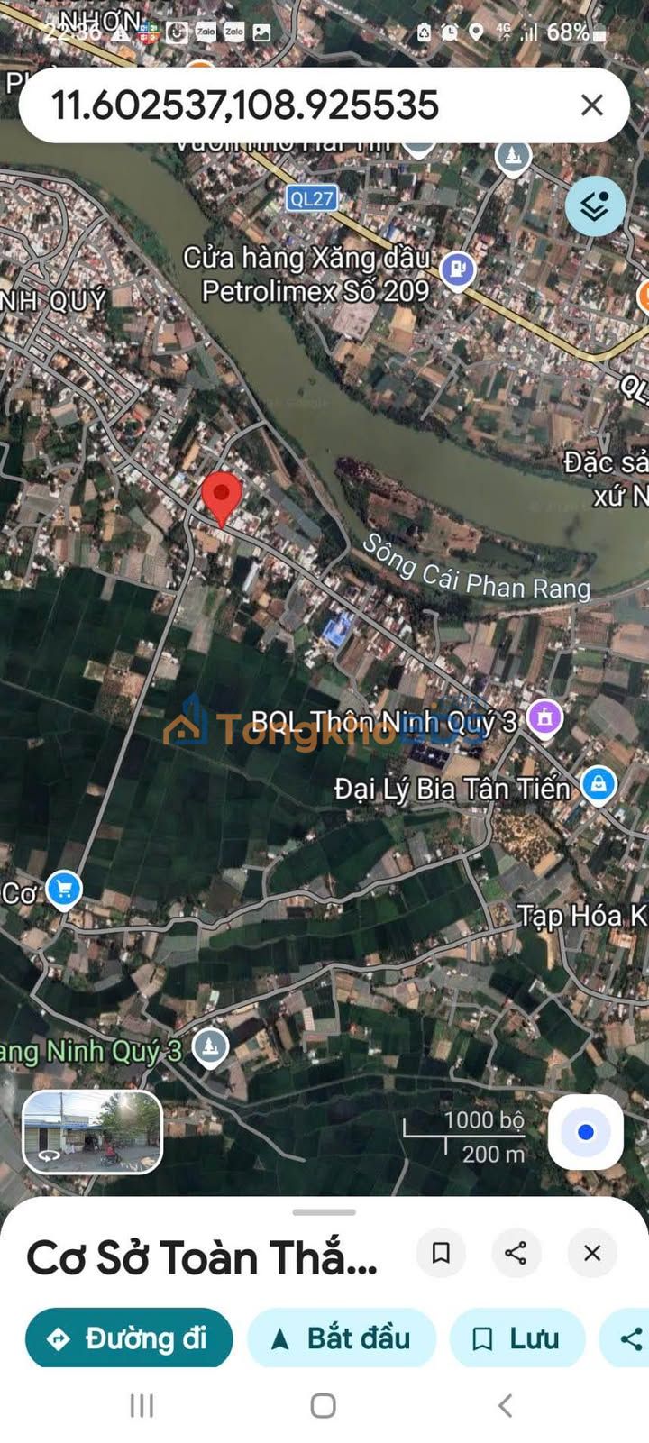 Nhà cấp 4 Kinh Dinh Phan Rang 274m² 1,9 tỷ - Ô tô vào nhà