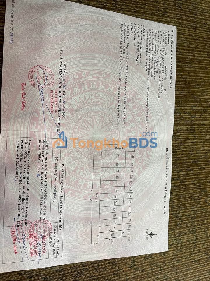 Đất nền Lộc An Bảo Lâm 95m² 400 triệu - Sổ đỏ chính chủ