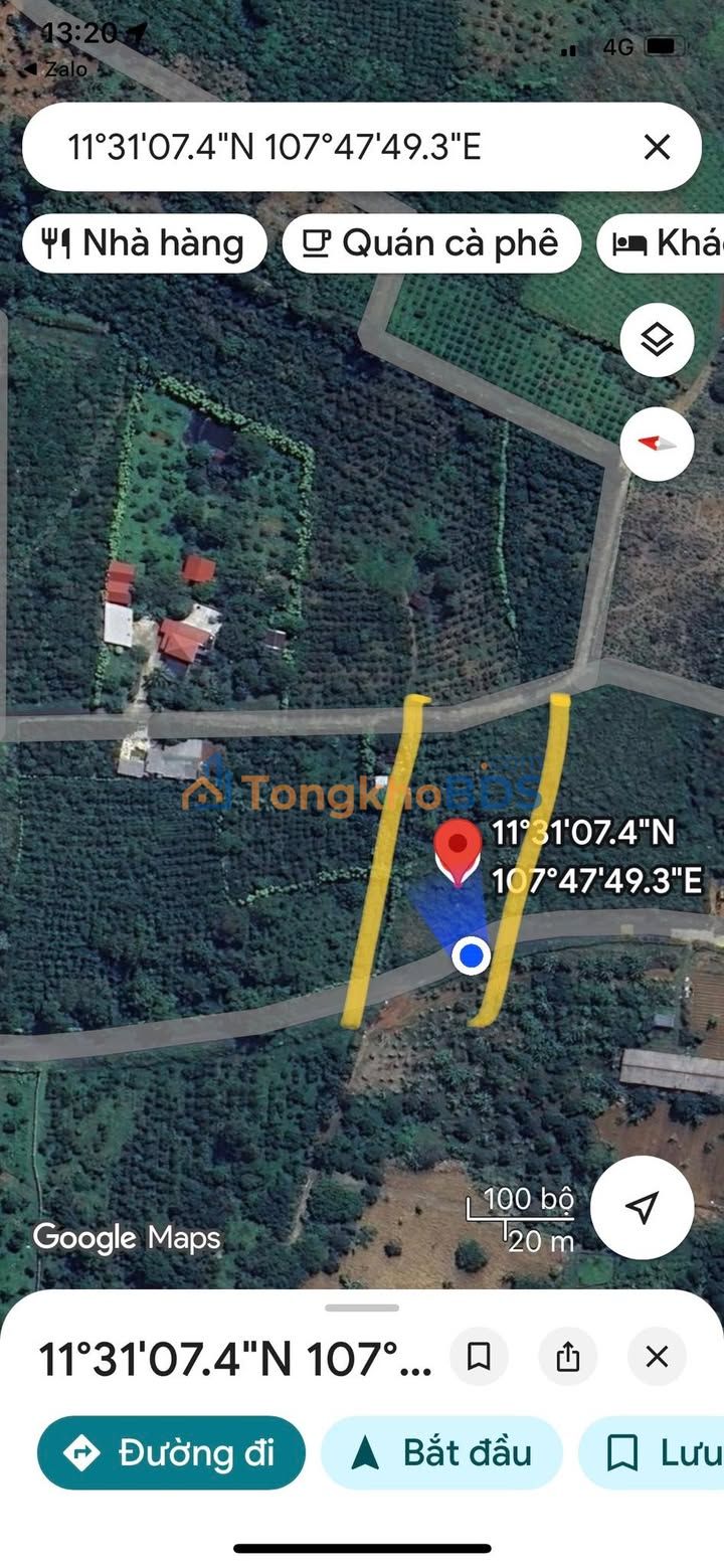 Đất nghỉ dưỡng 1953m² view núi Đại Bình, Bảo Lộc - Giá 4.59 tỷ