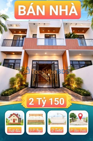 Nhà Lầu 2 Tầng 2.15 Tỷ Đồng Nai - Sổ Hồng Riêng, Gần Chợ Thạnh Phú