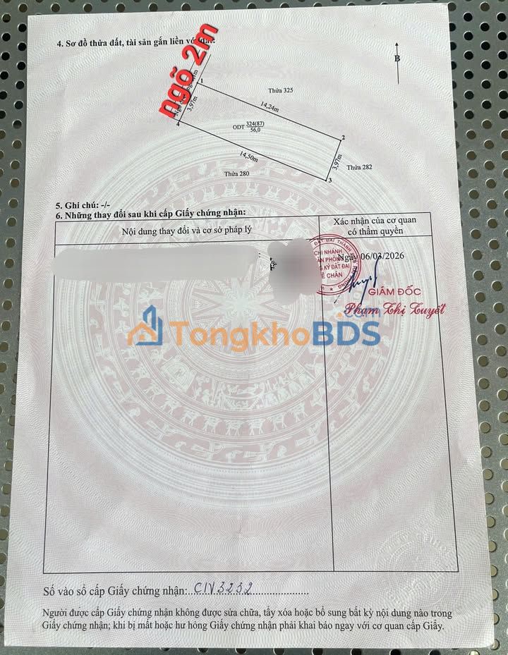 Bán Đất Lê Chân - 56m² Sổ Đỏ Chính Chủ, Giá 2.5 Tỷ