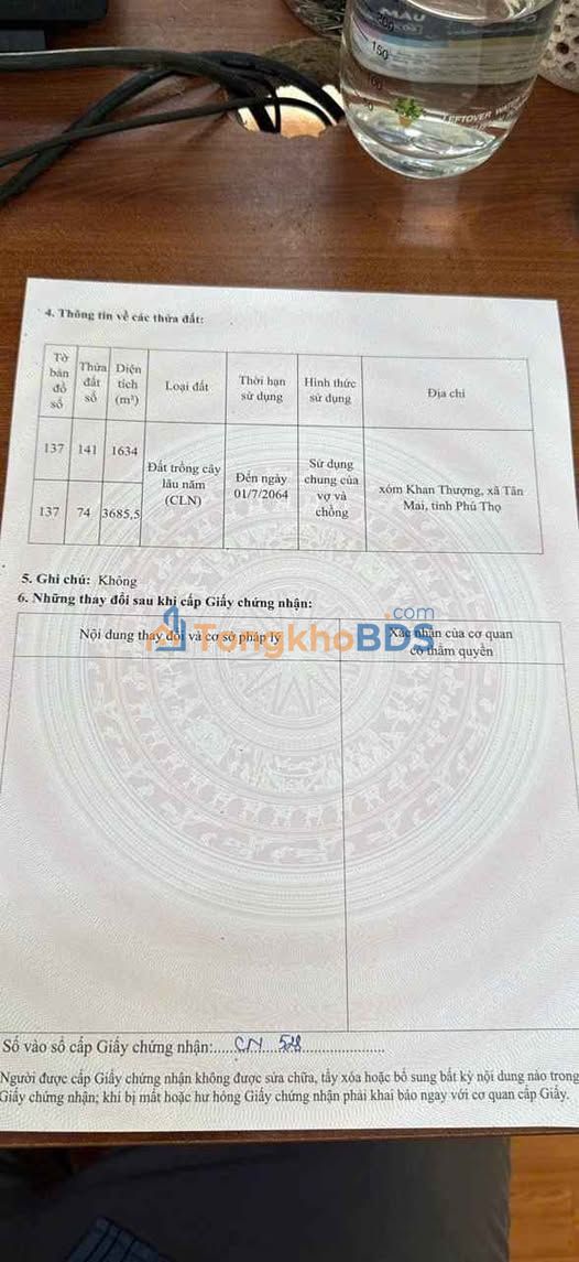 Bán Nhanh Đất Vườn Mai Châu 5700m² - Sổ Hồng Rõ Ràng