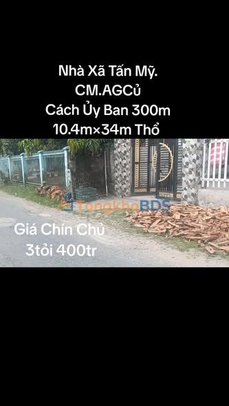 Đất Vườn Xã Tấn Mỹ Chợ Mới An Giang - 367m² Giá Tốt