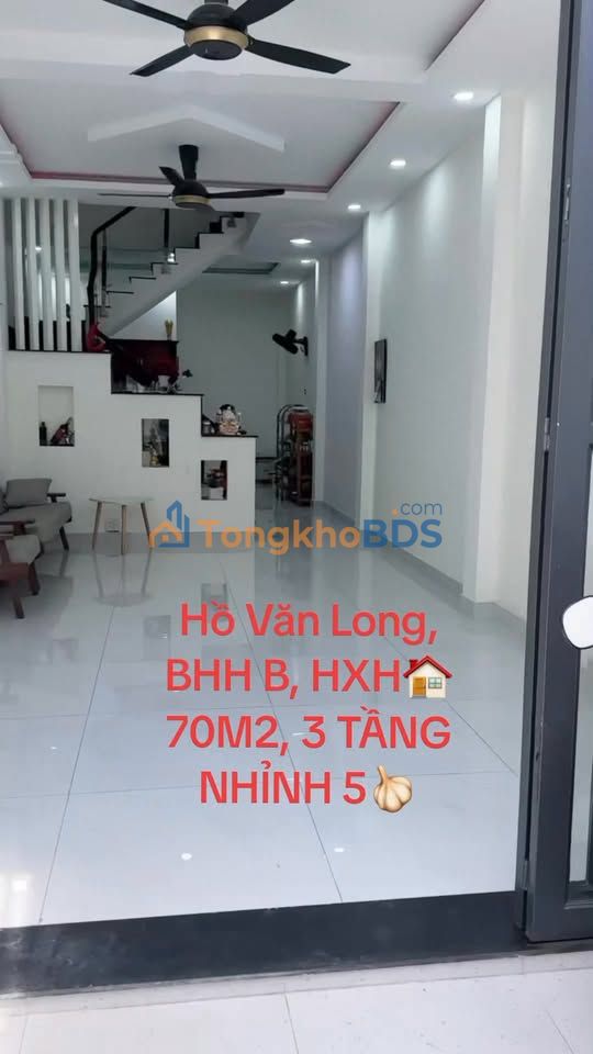 Nhà Hẻm Xe Hơi 70m² Bình Tân - 3 Tầng, 4PN, Giá 5 Tỷ