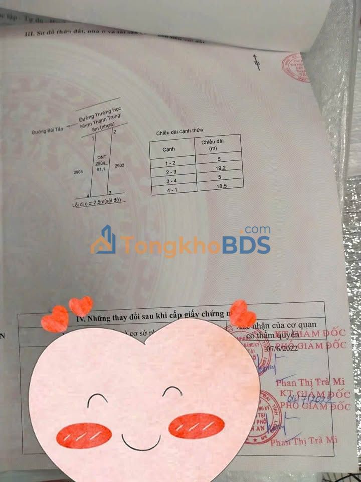 Bán Đất 2 Mặt Tiền 95m² TP Tân An - Sổ Sẵn, Giá 1.28 Tỷ