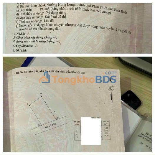 Nhà 1 Trệt 1 Lầu Hưng Long, Phan Thiết - 770 Triệu