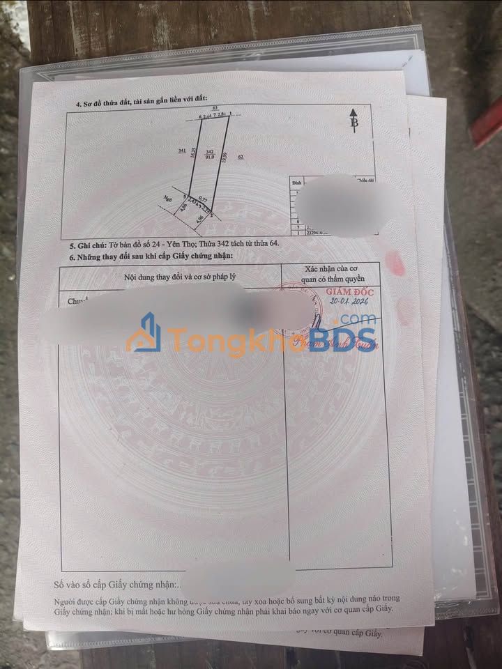 Đất nền Mạo Khê 91m² giá 900 triệu - Sổ đỏ chính chủ