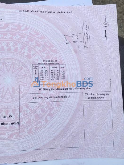 Bán Đất Mặt Tiền Võ Văn Dũng - 103m² - Gần Biển 80m - Giá 3 Tỷ